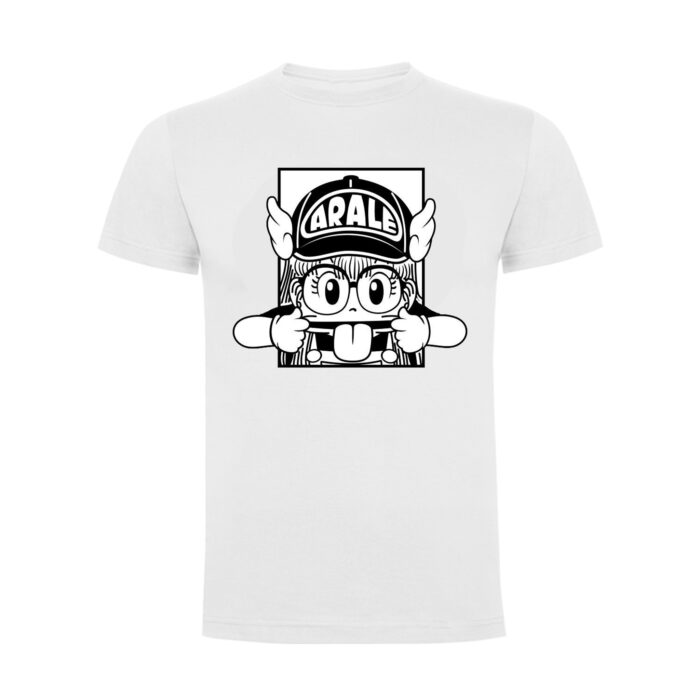 Camiseta Arale Blanco y Negro – Estilo retro y actitud traviesa - Imagen 3