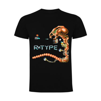 Camiseta R-TYPE: Lucha por la galaxia en estilo retro